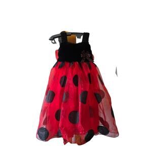 Authentic Kids Ladybug Toddler Costume Size 2T